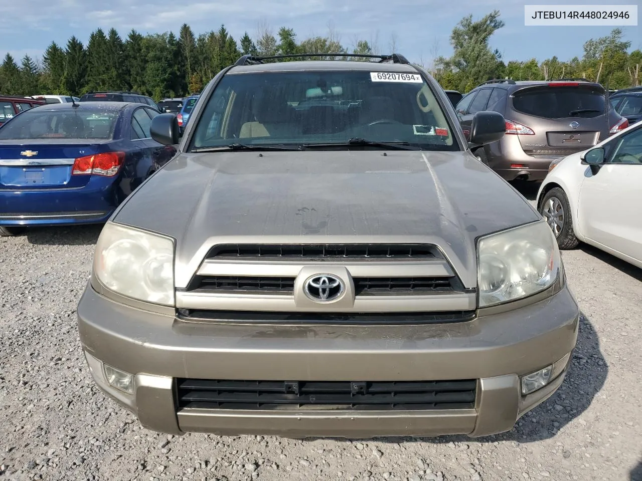 2004 Toyota 4Runner Sr5 VIN: JTEBU14R448024946 Lot: 69207694