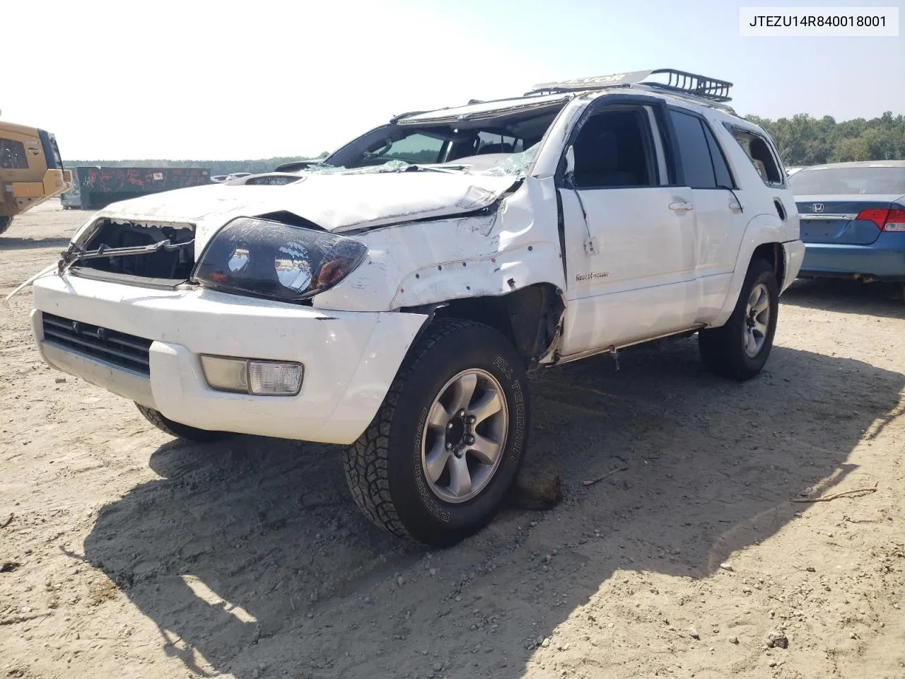 2004 Toyota 4Runner Sr5 VIN: JTEZU14R840018001 Lot: 69277184