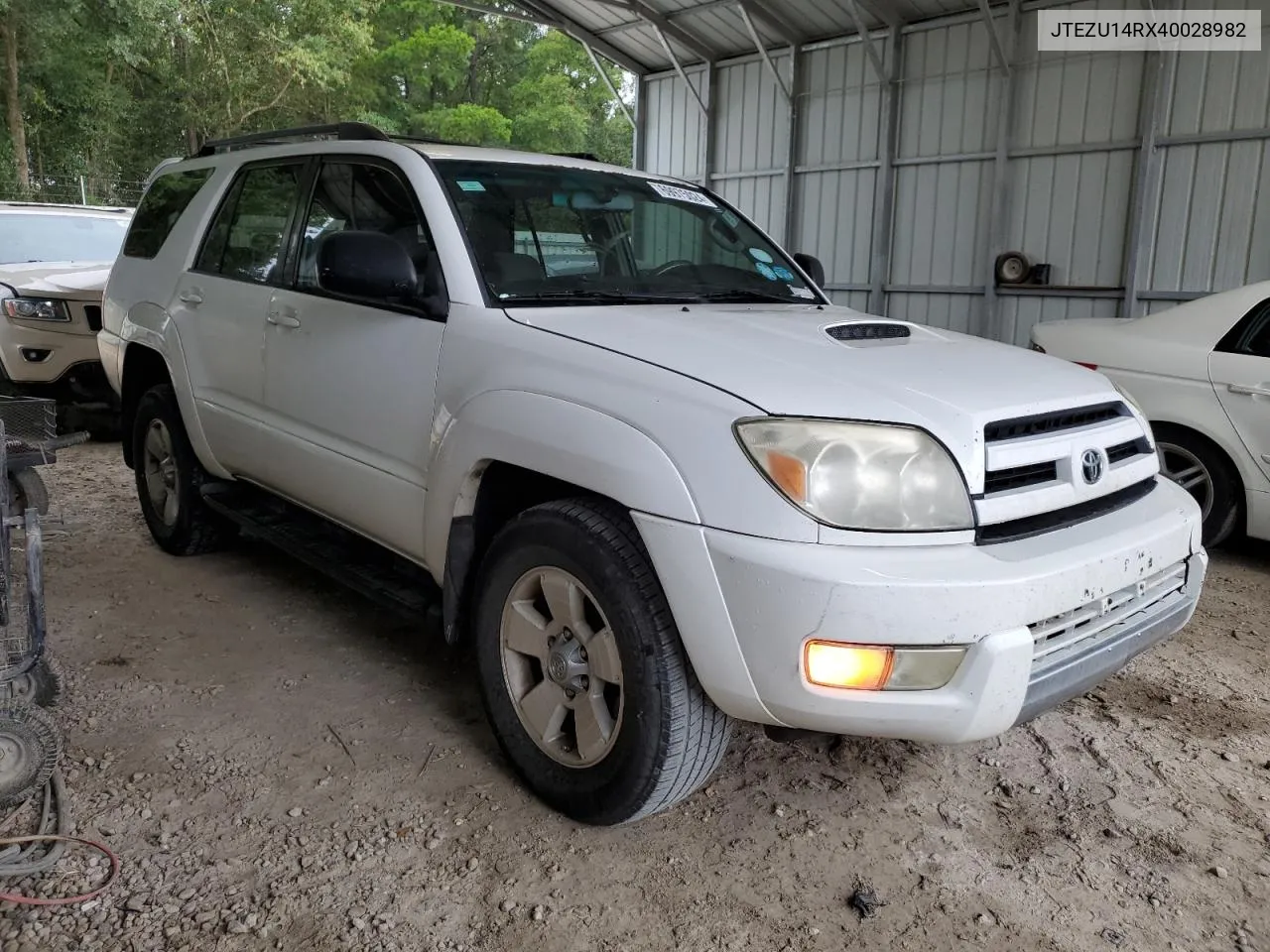 2004 Toyota 4Runner Sr5 VIN: JTEZU14RX40028982 Lot: 69975024