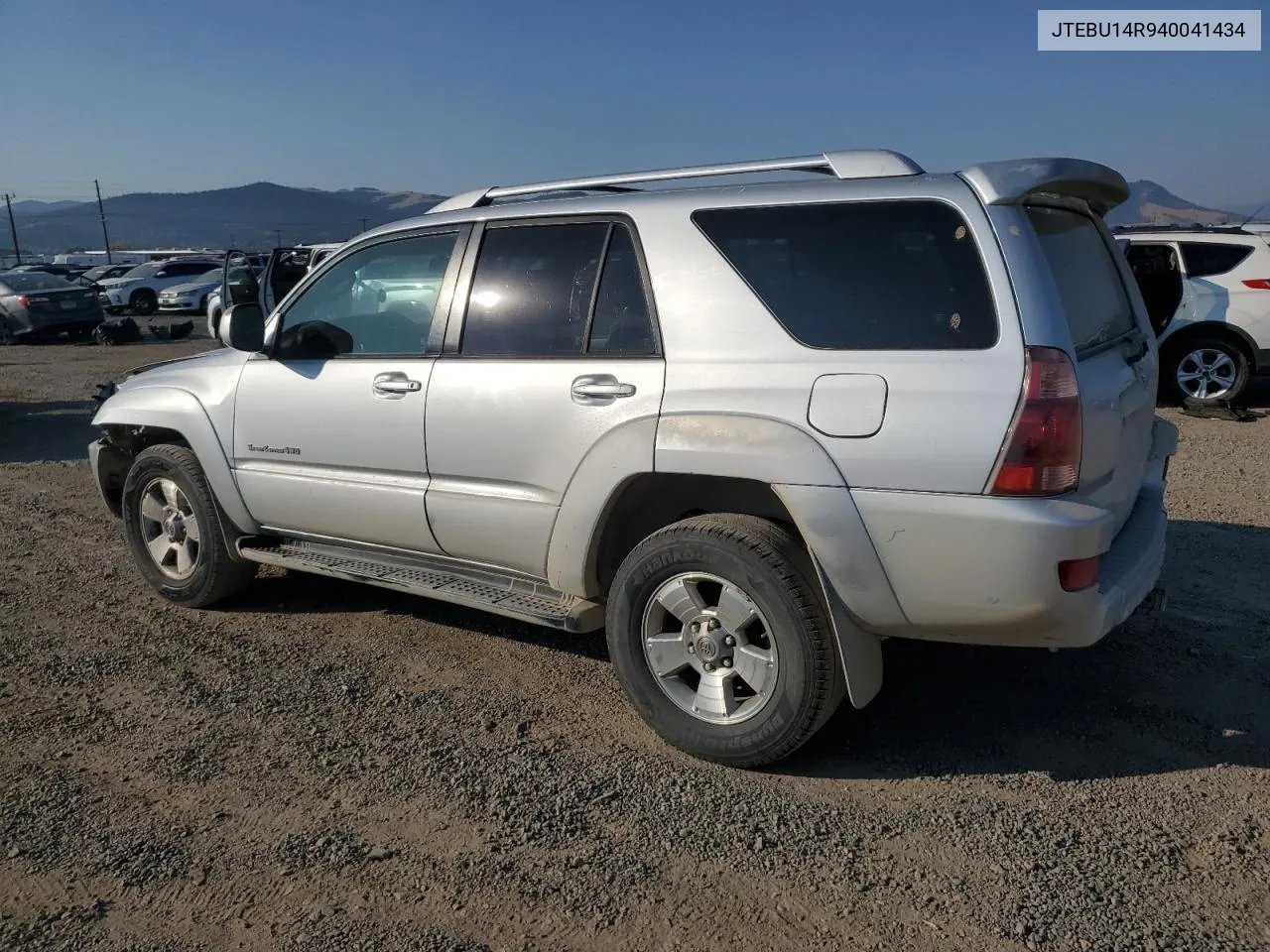 2004 Toyota 4Runner Sr5 VIN: JTEBU14R940041434 Lot: 70041834