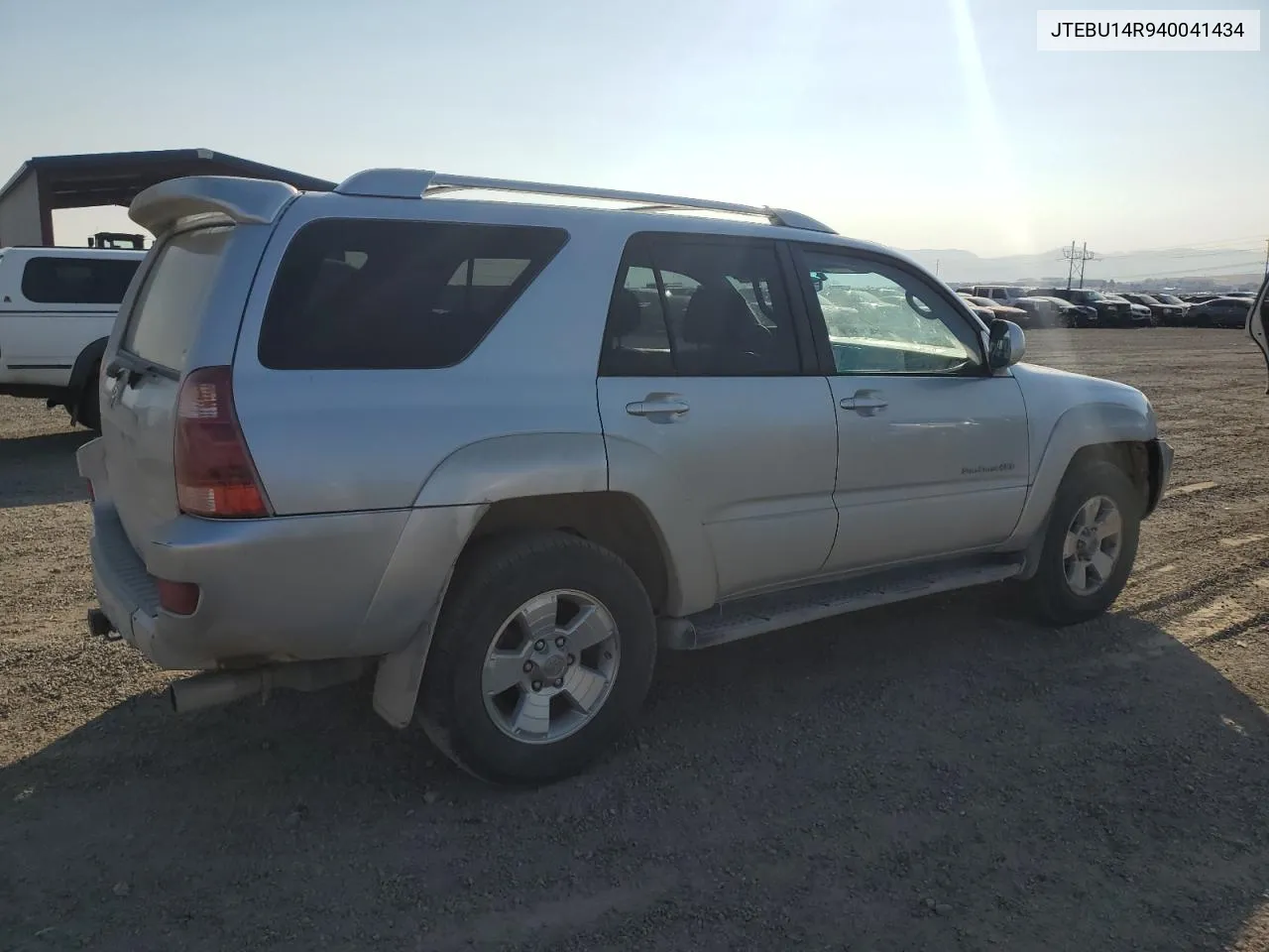 2004 Toyota 4Runner Sr5 VIN: JTEBU14R940041434 Lot: 70041834