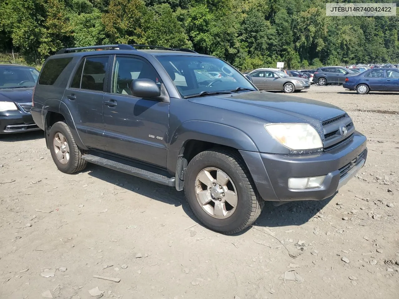 2004 Toyota 4Runner Sr5 VIN: JTEBU14R740042422 Lot: 70102334