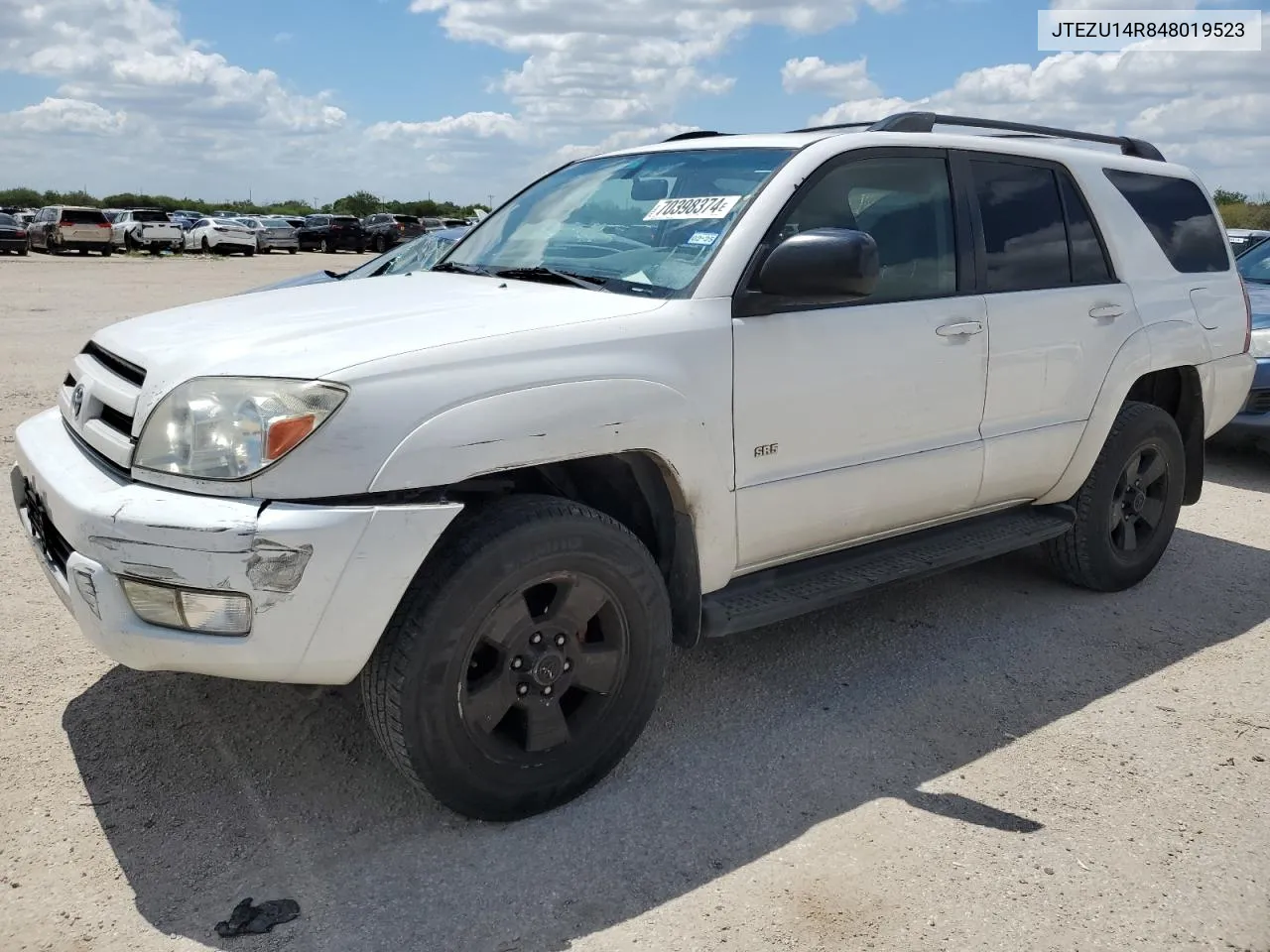 2004 Toyota 4Runner Sr5 VIN: JTEZU14R848019523 Lot: 70398374