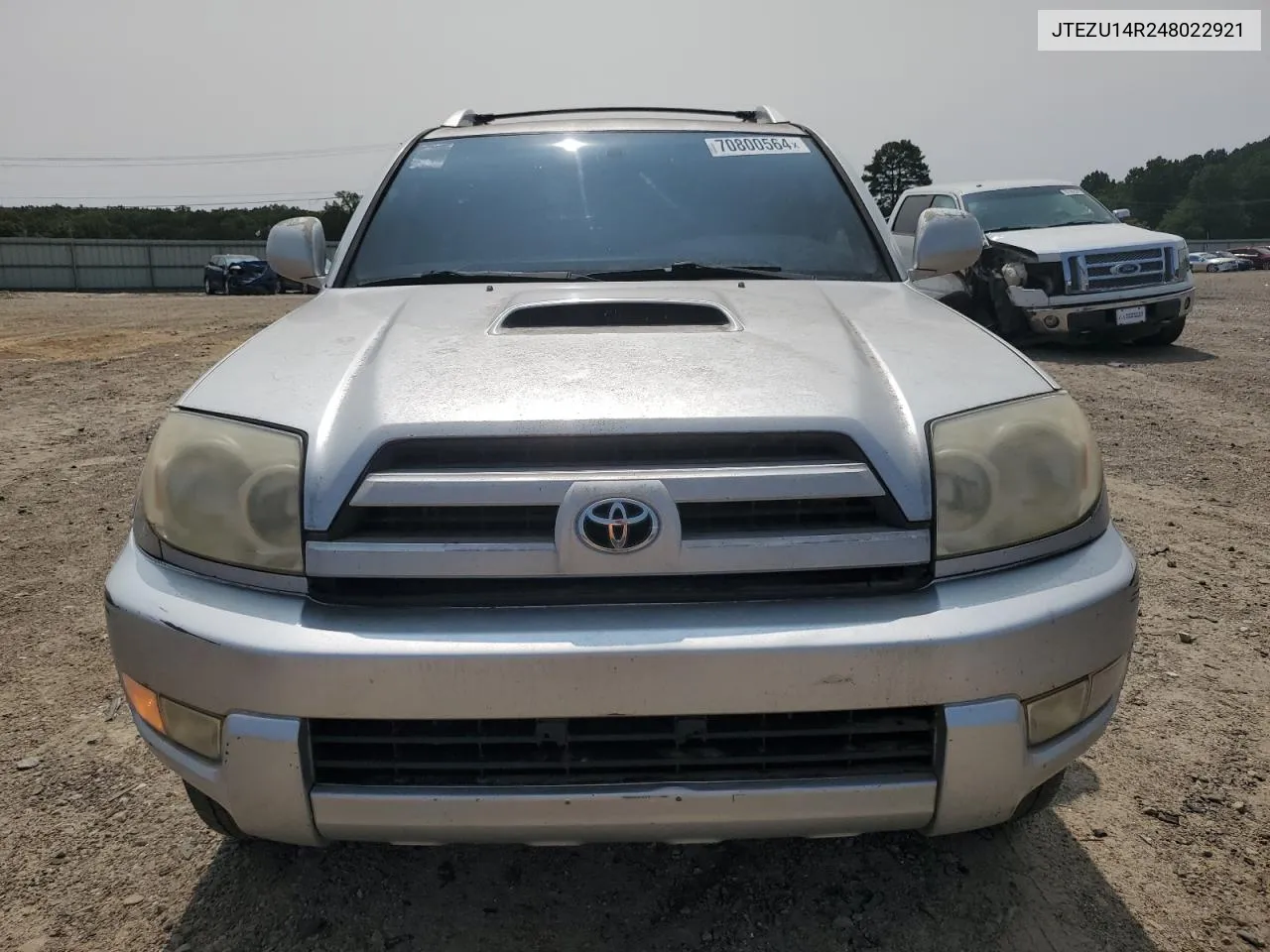 2004 Toyota 4Runner Sr5 VIN: JTEZU14R248022921 Lot: 70800564