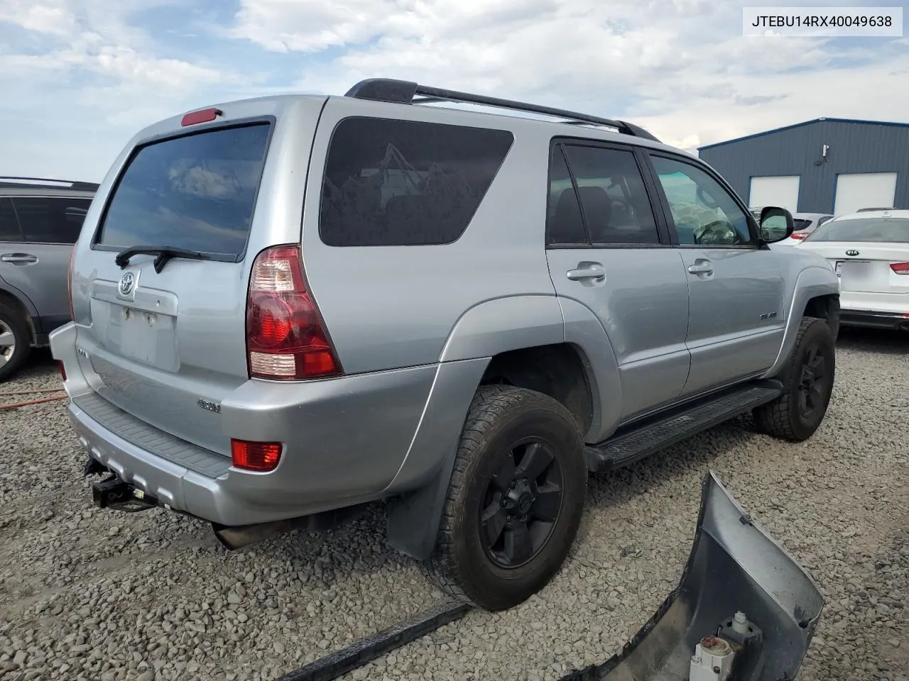 2004 Toyota 4Runner Sr5 VIN: JTEBU14RX40049638 Lot: 70895214