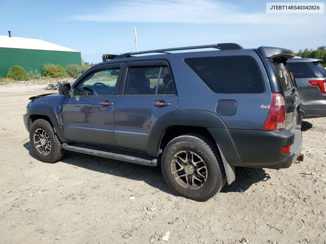 2004 Toyota 4Runner Sr5 VIN: JTEBT14R540042826 Lot: 70908314