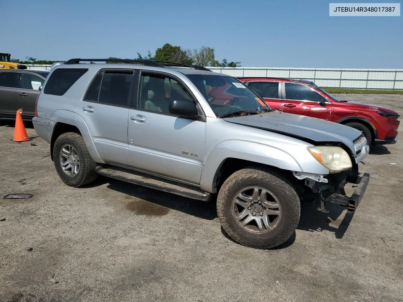 2004 Toyota 4Runner Sr5 VIN: JTEBU14R348017387 Lot: 70912294