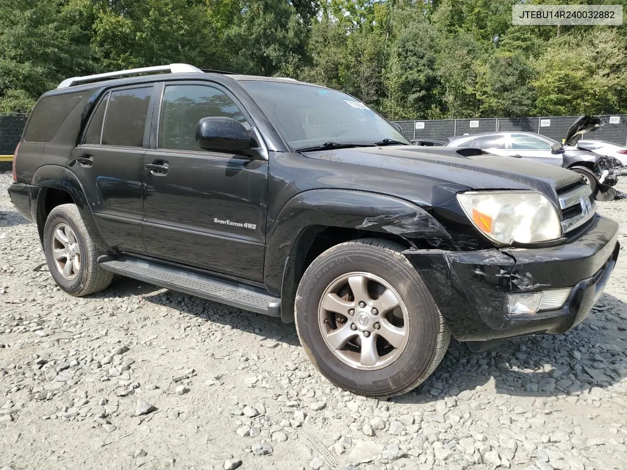 2004 Toyota 4Runner Sr5 VIN: JTEBU14R240032882 Lot: 71197894