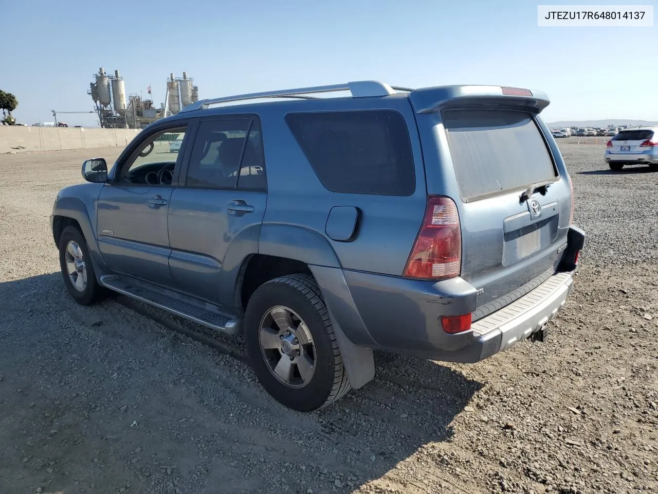 2004 Toyota 4Runner Limited VIN: JTEZU17R648014137 Lot: 71232754