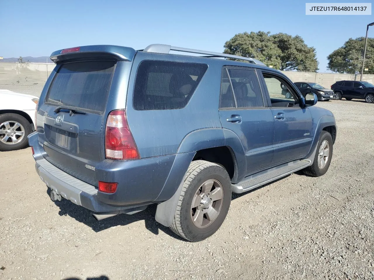 2004 Toyota 4Runner Limited VIN: JTEZU17R648014137 Lot: 71232754