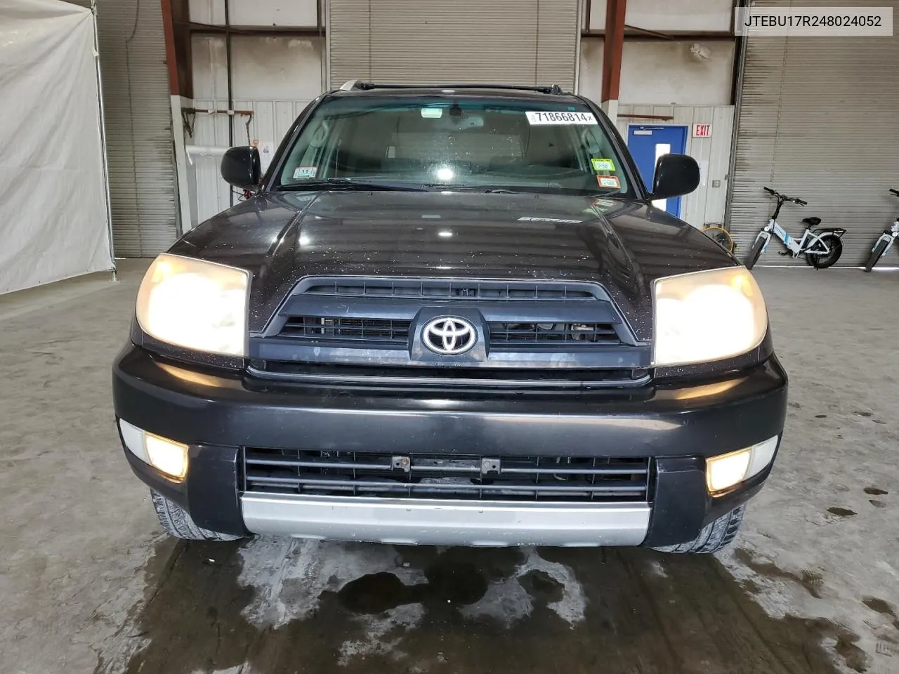 2004 Toyota 4Runner Limited VIN: JTEBU17R248024052 Lot: 71866814