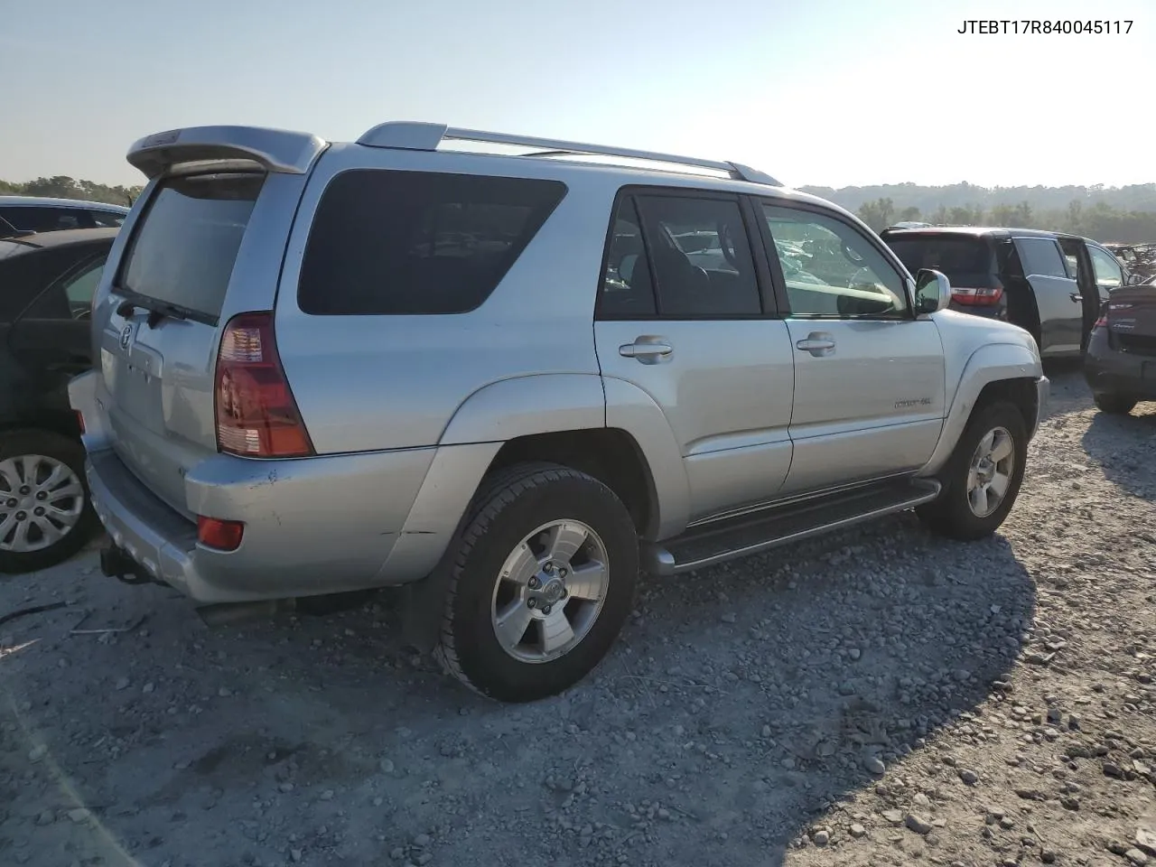 JTEBT17R840045117 2004 Toyota 4Runner Limited