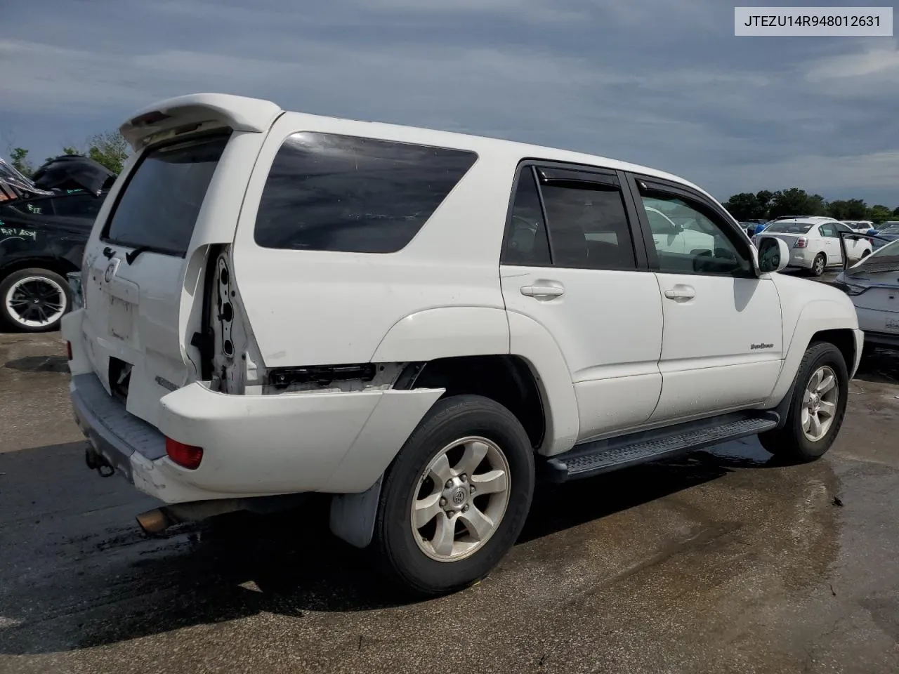 2004 Toyota 4Runner Sr5 VIN: JTEZU14R948012631 Lot: 72207754