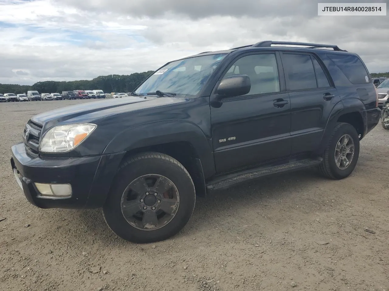 2004 Toyota 4Runner Sr5 VIN: JTEBU14R840028514 Lot: 72861054