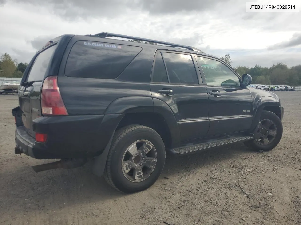 2004 Toyota 4Runner Sr5 VIN: JTEBU14R840028514 Lot: 72861054