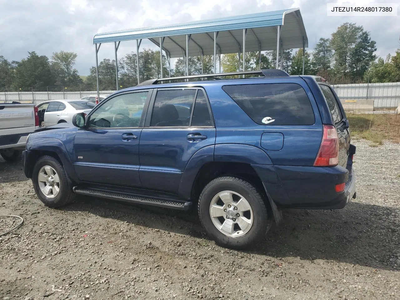 2004 Toyota 4Runner Sr5 VIN: JTEZU14R248017380 Lot: 72913234