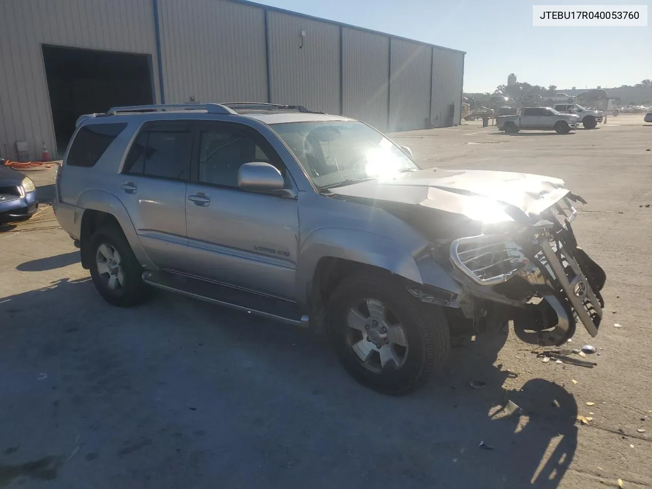 JTEBU17R040053760 2004 Toyota 4Runner Limited