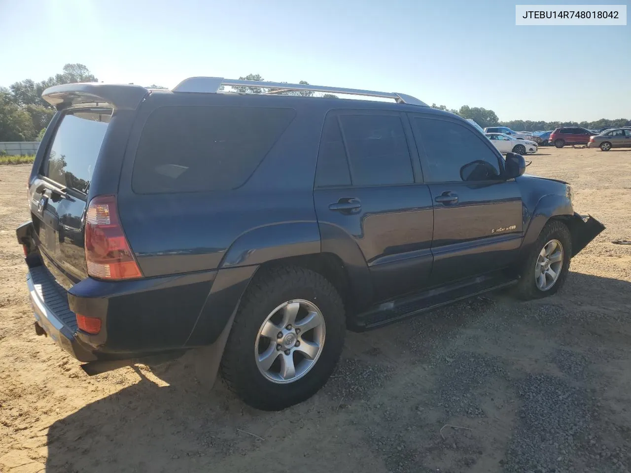 2004 Toyota 4Runner Sr5 VIN: JTEBU14R748018042 Lot: 73107684