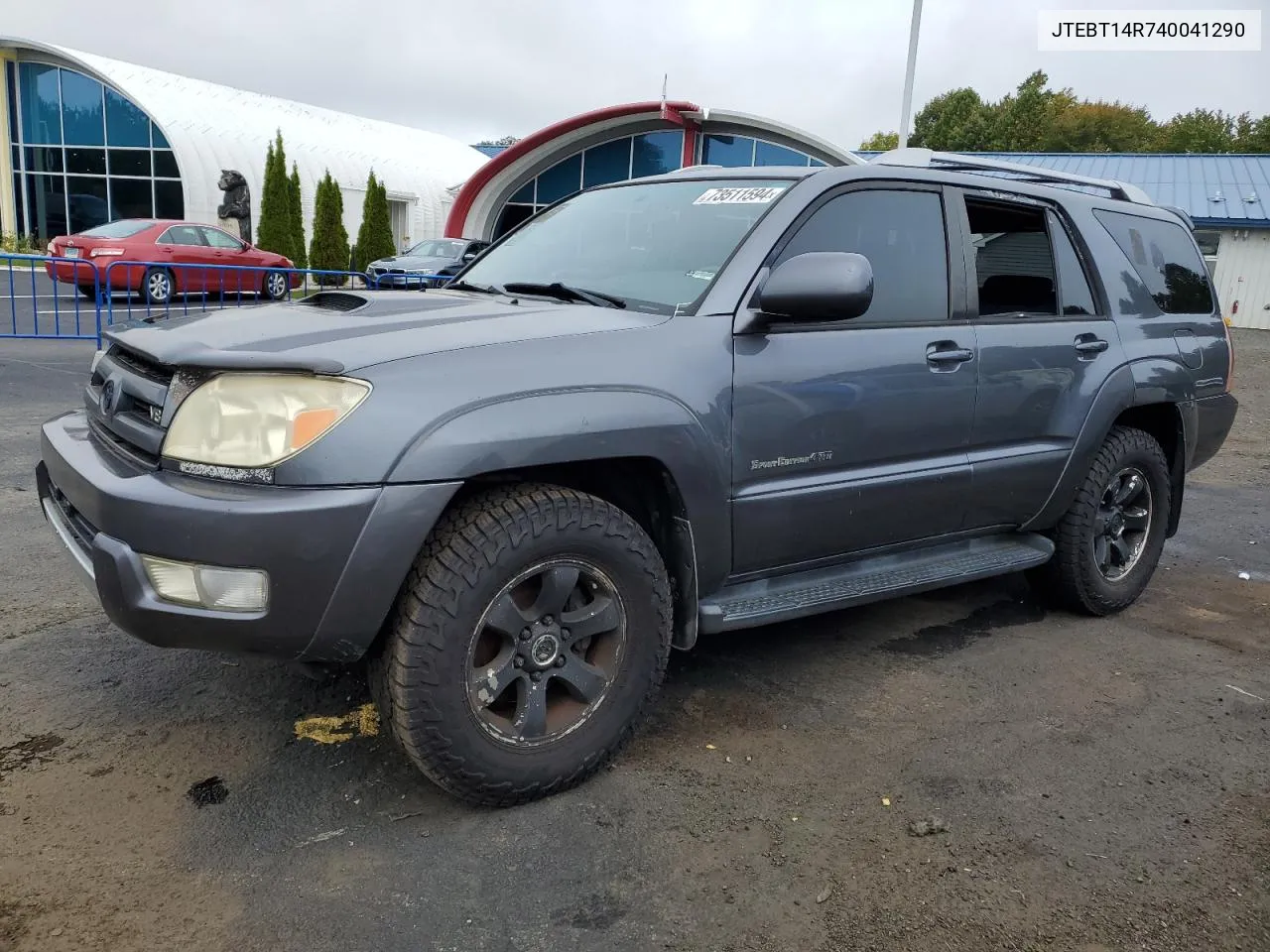 2004 Toyota 4Runner Sr5 VIN: JTEBT14R740041290 Lot: 73511594