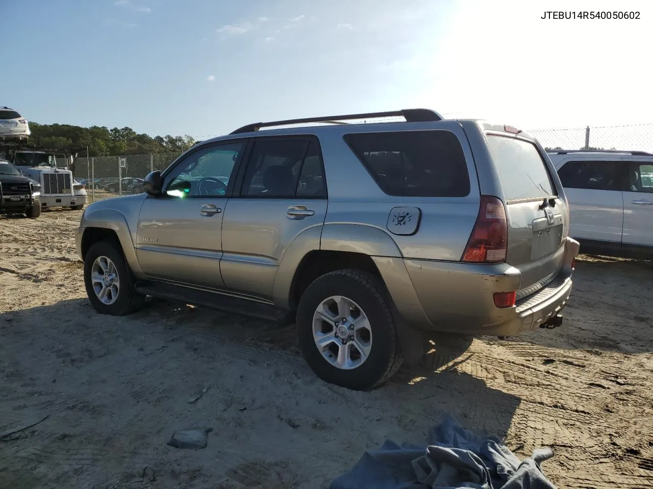 2004 Toyota 4Runner Sr5 VIN: JTEBU14R540050602 Lot: 73759484