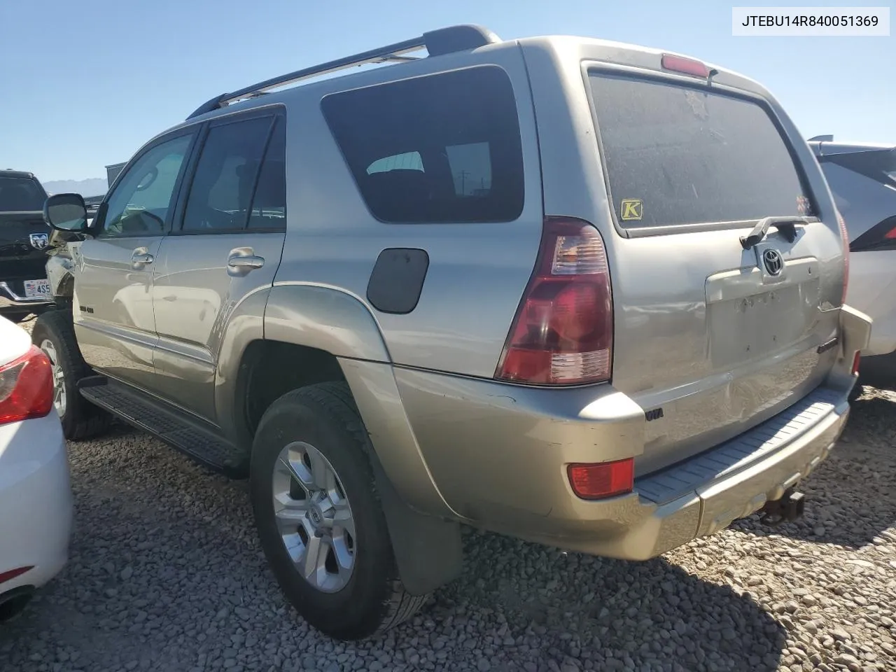 2004 Toyota 4Runner Sr5 VIN: JTEBU14R840051369 Lot: 73893874