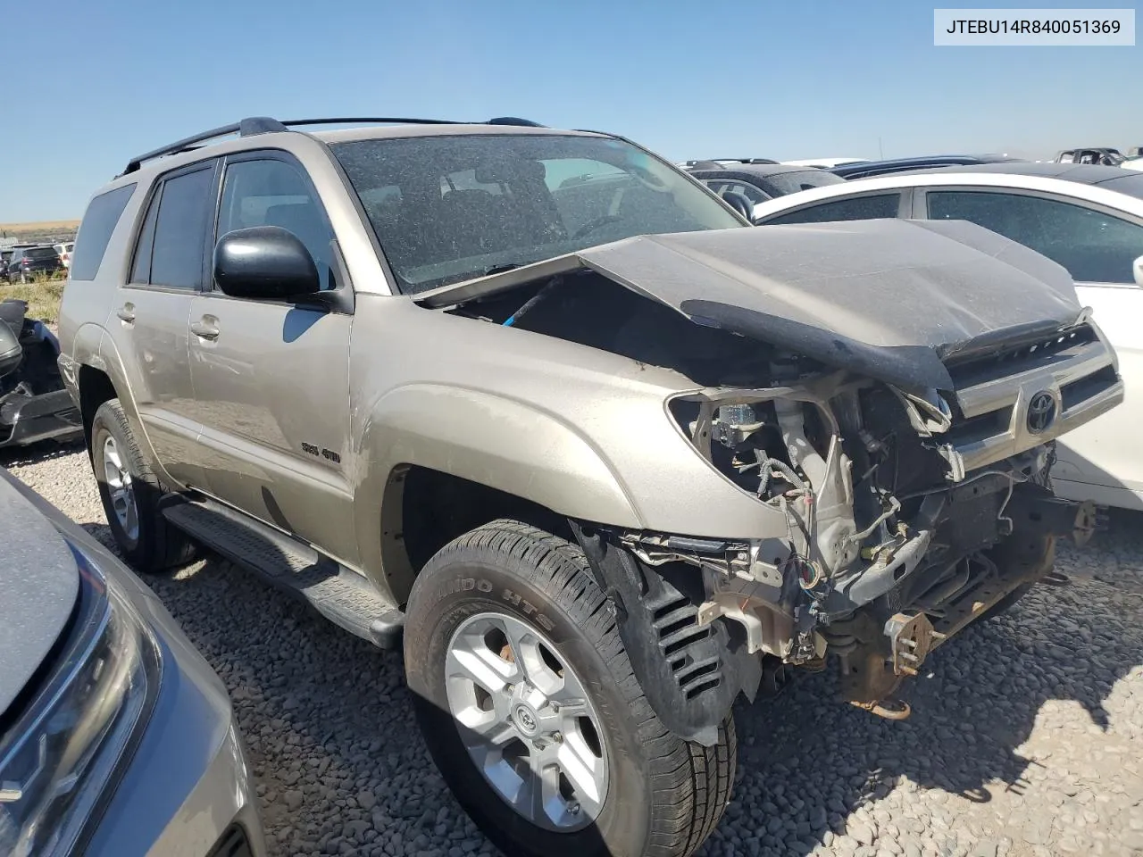 2004 Toyota 4Runner Sr5 VIN: JTEBU14R840051369 Lot: 73893874