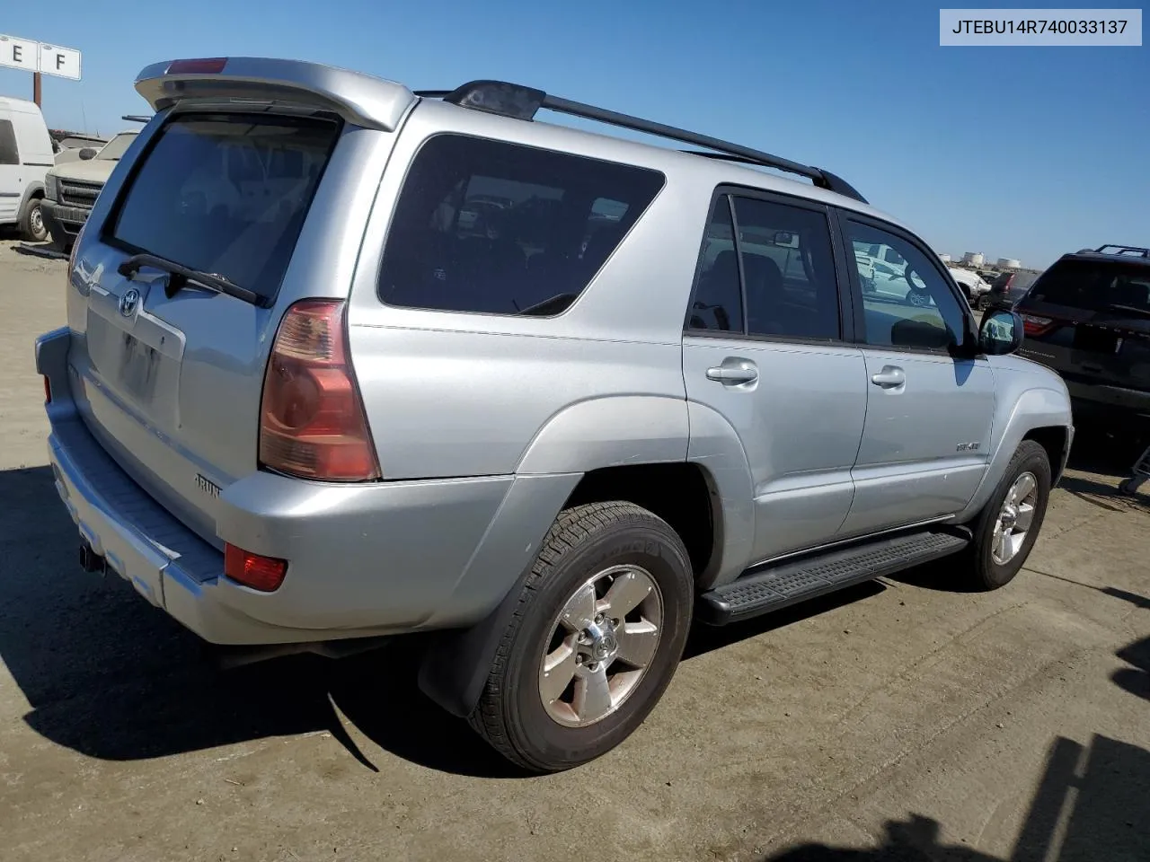 2004 Toyota 4Runner Sr5 VIN: JTEBU14R740033137 Lot: 74558954