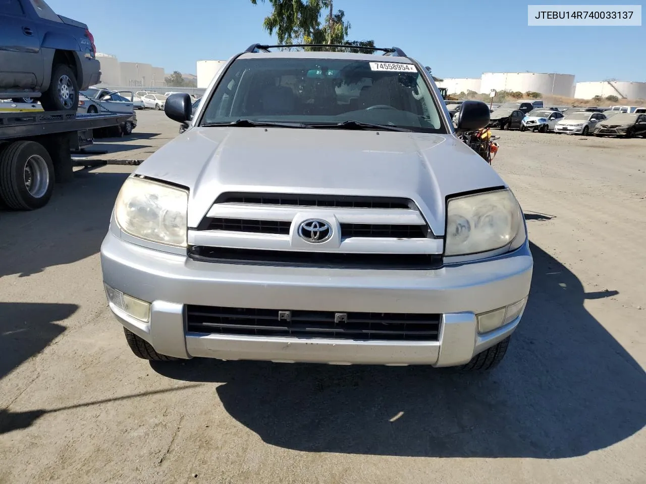 2004 Toyota 4Runner Sr5 VIN: JTEBU14R740033137 Lot: 74558954