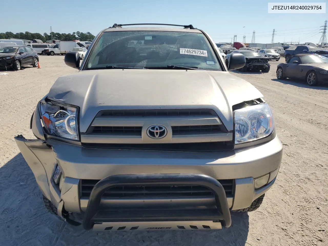 2004 Toyota 4Runner Sr5 VIN: JTEZU14R240029754 Lot: 74629734