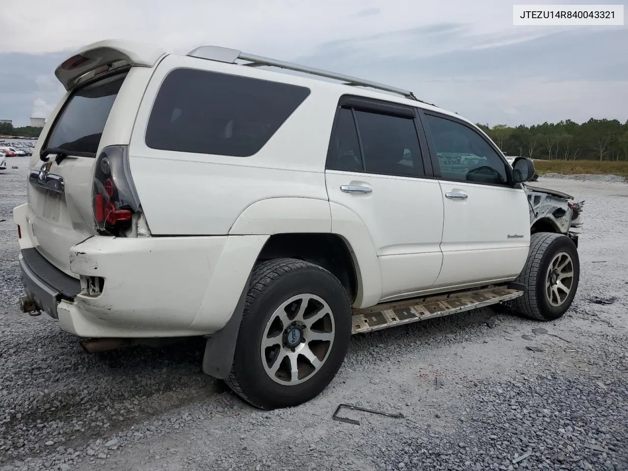 2004 Toyota 4Runner Sr5 VIN: JTEZU14R840043321 Lot: 74763954