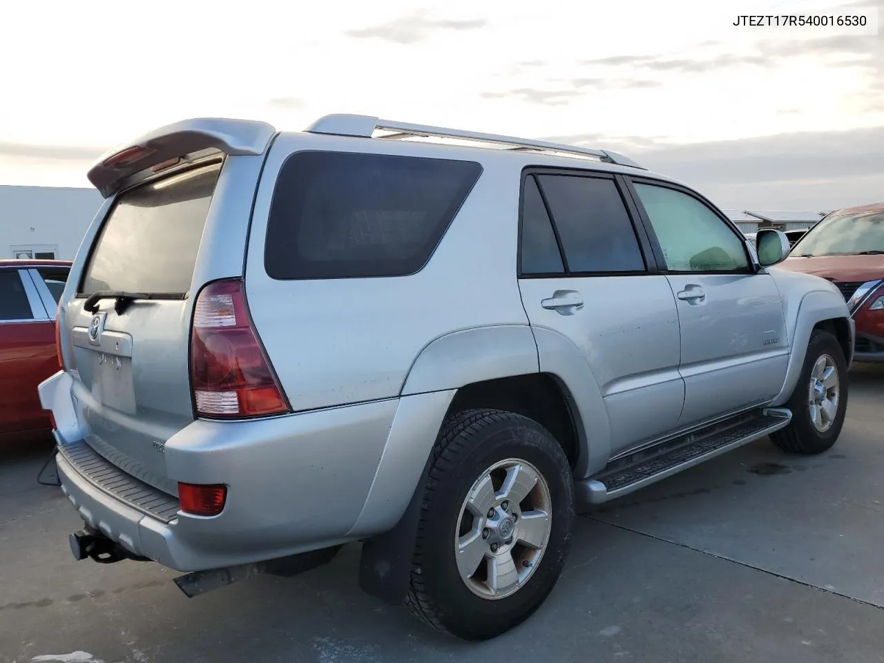 2004 Toyota 4Runner Limited VIN: JTEZT17R540016530 Lot: 75098014