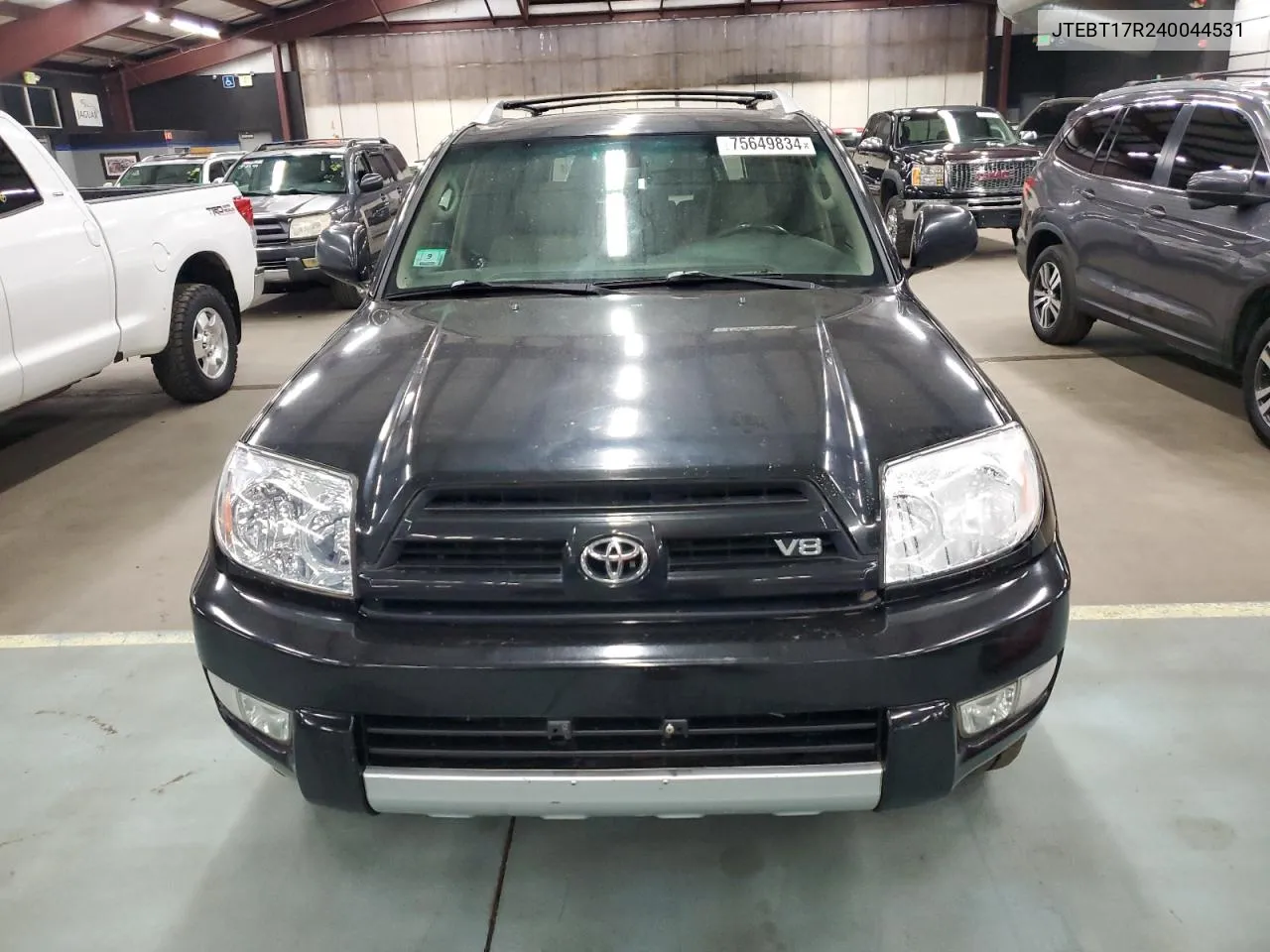 2004 Toyota 4Runner Limited VIN: JTEBT17R240044531 Lot: 75649834