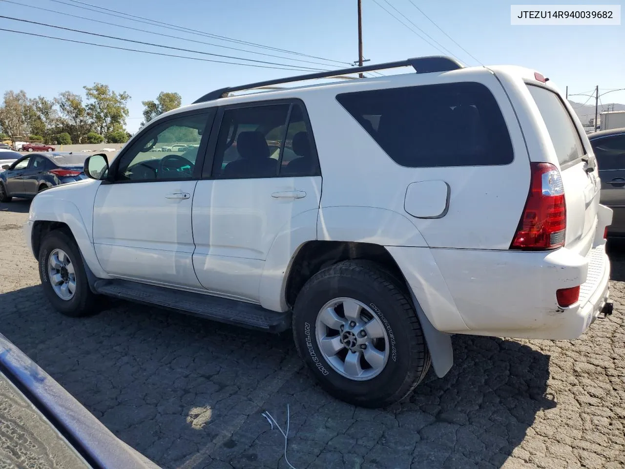 2004 Toyota 4Runner Sr5 VIN: JTEZU14R940039682 Lot: 75669294