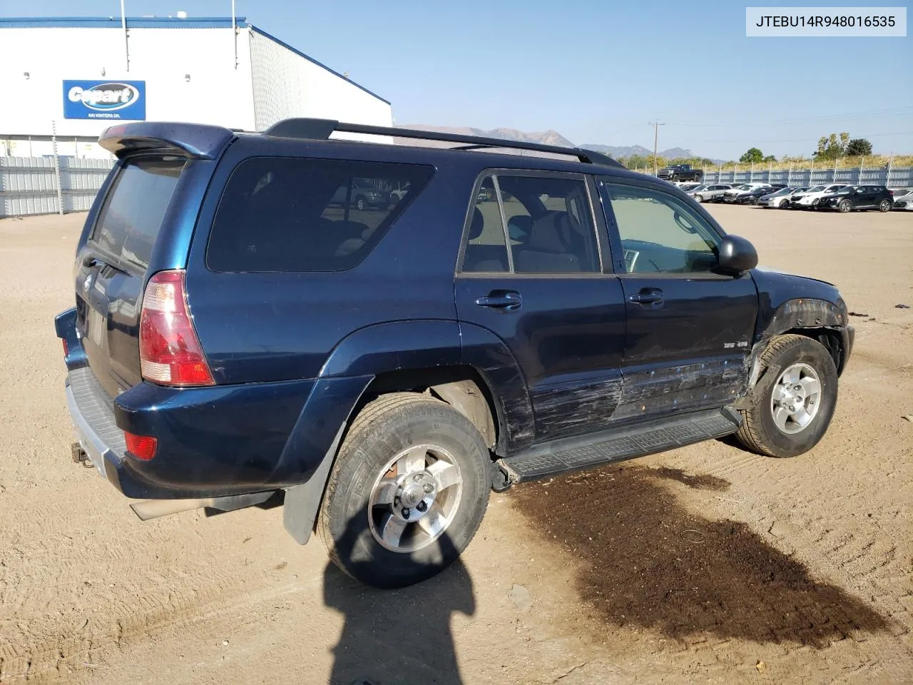 2004 Toyota 4Runner Sr5 VIN: JTEBU14R948016535 Lot: 75676764