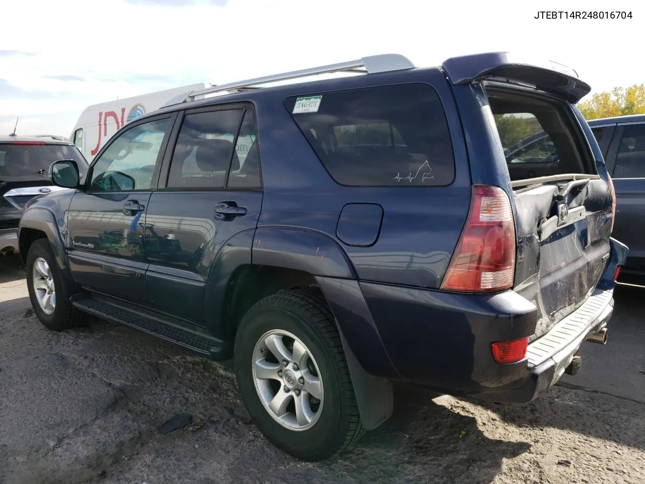 2004 Toyota 4Runner Sr5 VIN: JTEBT14R248016704 Lot: 75691814