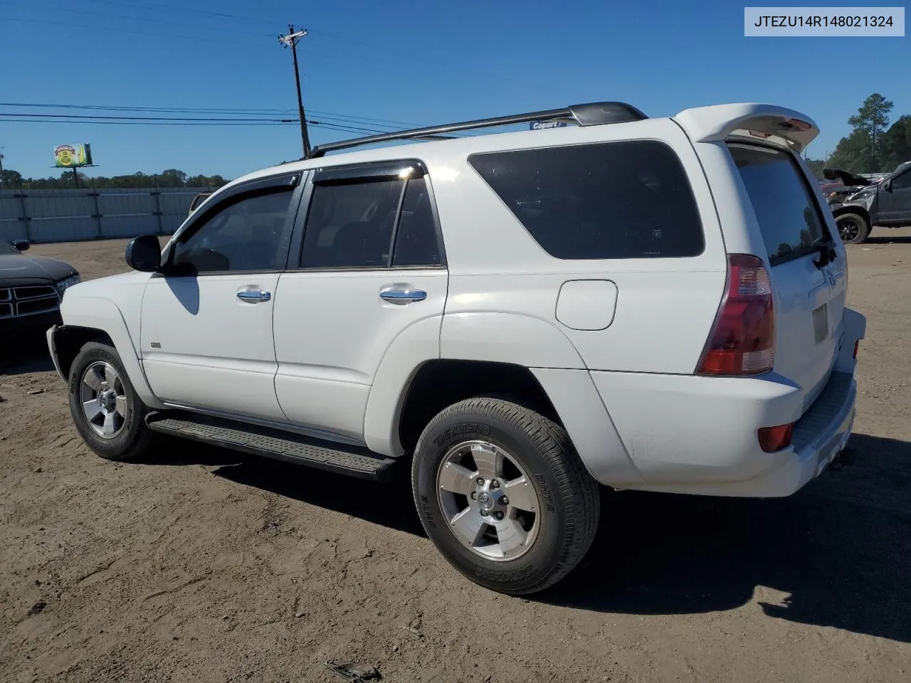 2004 Toyota 4Runner Sr5 VIN: JTEZU14R148021324 Lot: 76116844