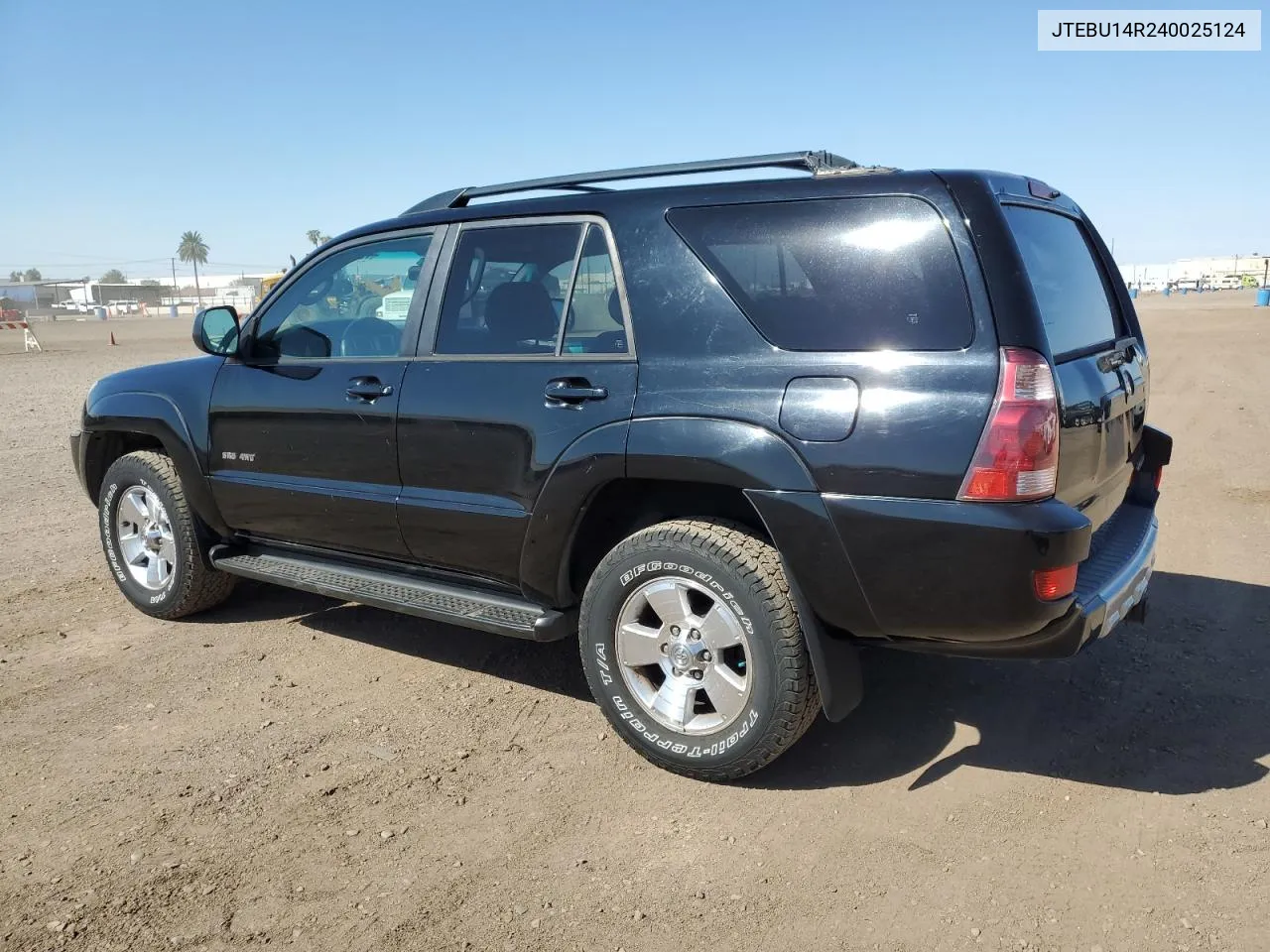 2004 Toyota 4Runner Sr5 VIN: JTEBU14R240025124 Lot: 76378294