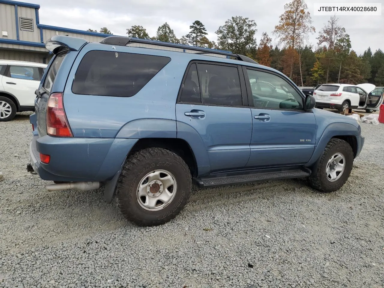 2004 Toyota 4Runner Sr5 VIN: JTEBT14RX40028680 Lot: 77048334