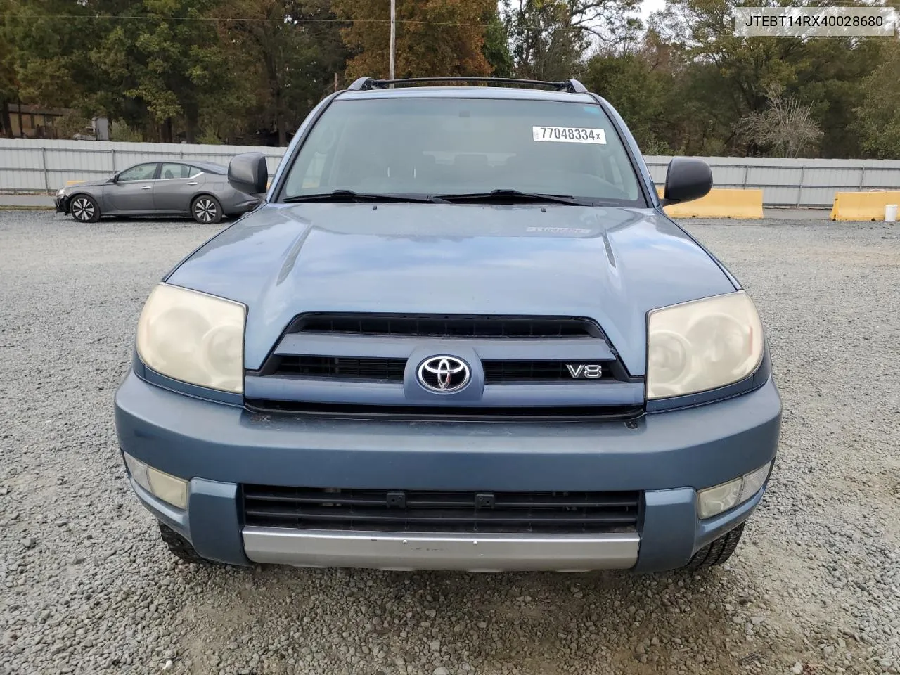 2004 Toyota 4Runner Sr5 VIN: JTEBT14RX40028680 Lot: 77048334