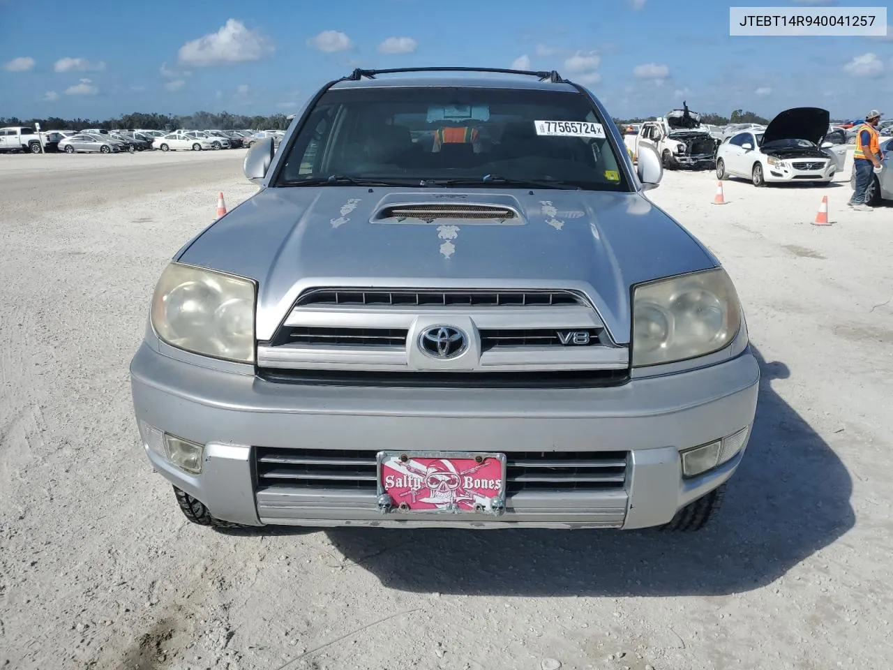 2004 Toyota 4Runner Sr5 VIN: JTEBT14R940041257 Lot: 77565724