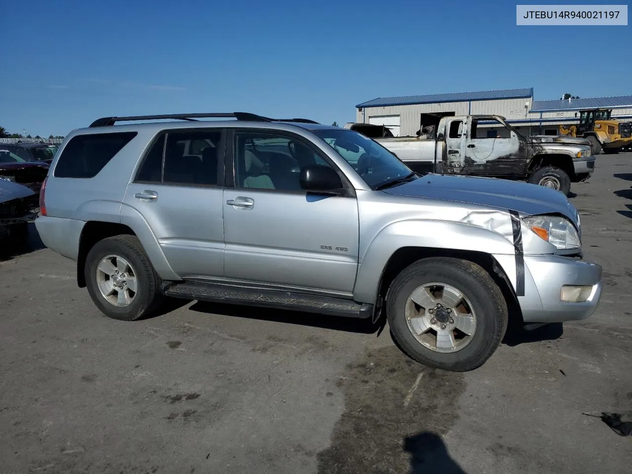 2004 Toyota 4Runner Sr5 VIN: JTEBU14R940021197 Lot: 77702984