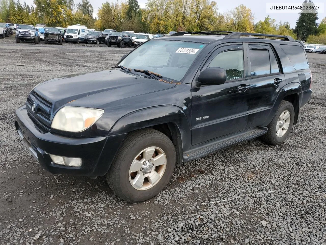 2004 Toyota 4Runner Sr5 VIN: JTEBU14R548023627 Lot: 78301394