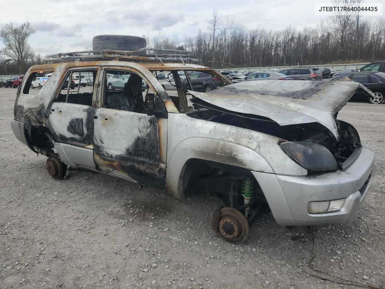 2004 Toyota 4Runner Limited VIN: JTEBT17R640044435 Lot: 78743484