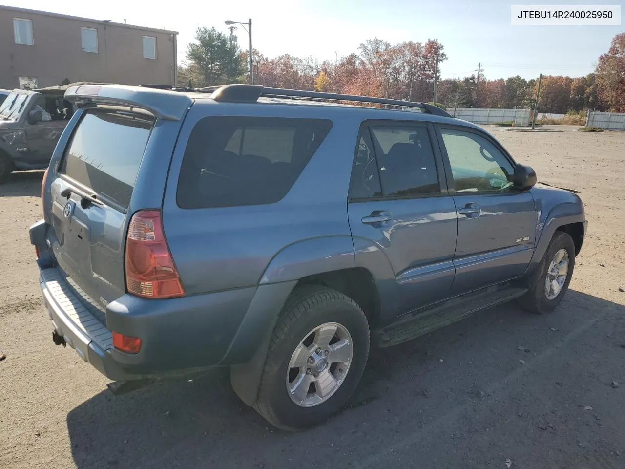 2004 Toyota 4Runner Sr5 VIN: JTEBU14R240025950 Lot: 78799044