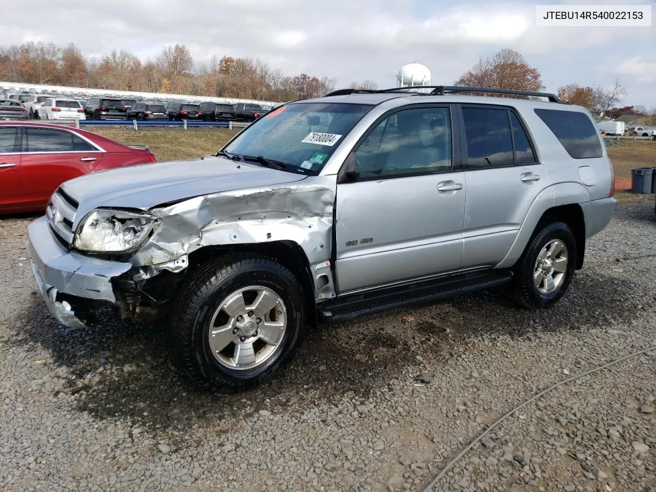 2004 Toyota 4Runner Sr5 VIN: JTEBU14R540022153 Lot: 79180004