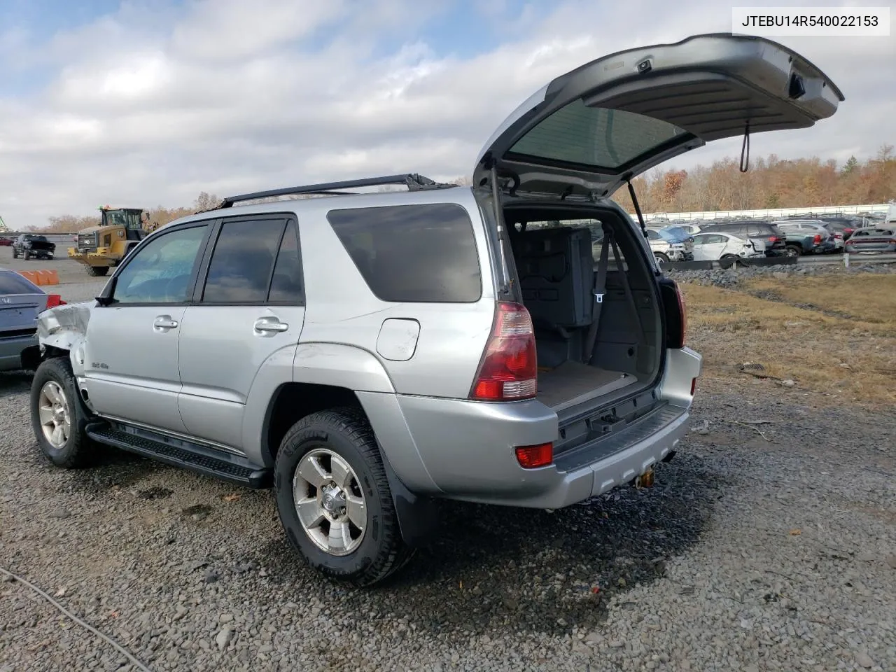 2004 Toyota 4Runner Sr5 VIN: JTEBU14R540022153 Lot: 79180004