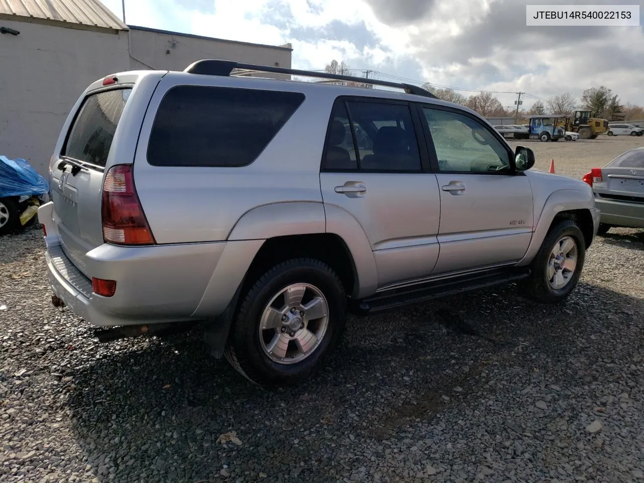 2004 Toyota 4Runner Sr5 VIN: JTEBU14R540022153 Lot: 79180004