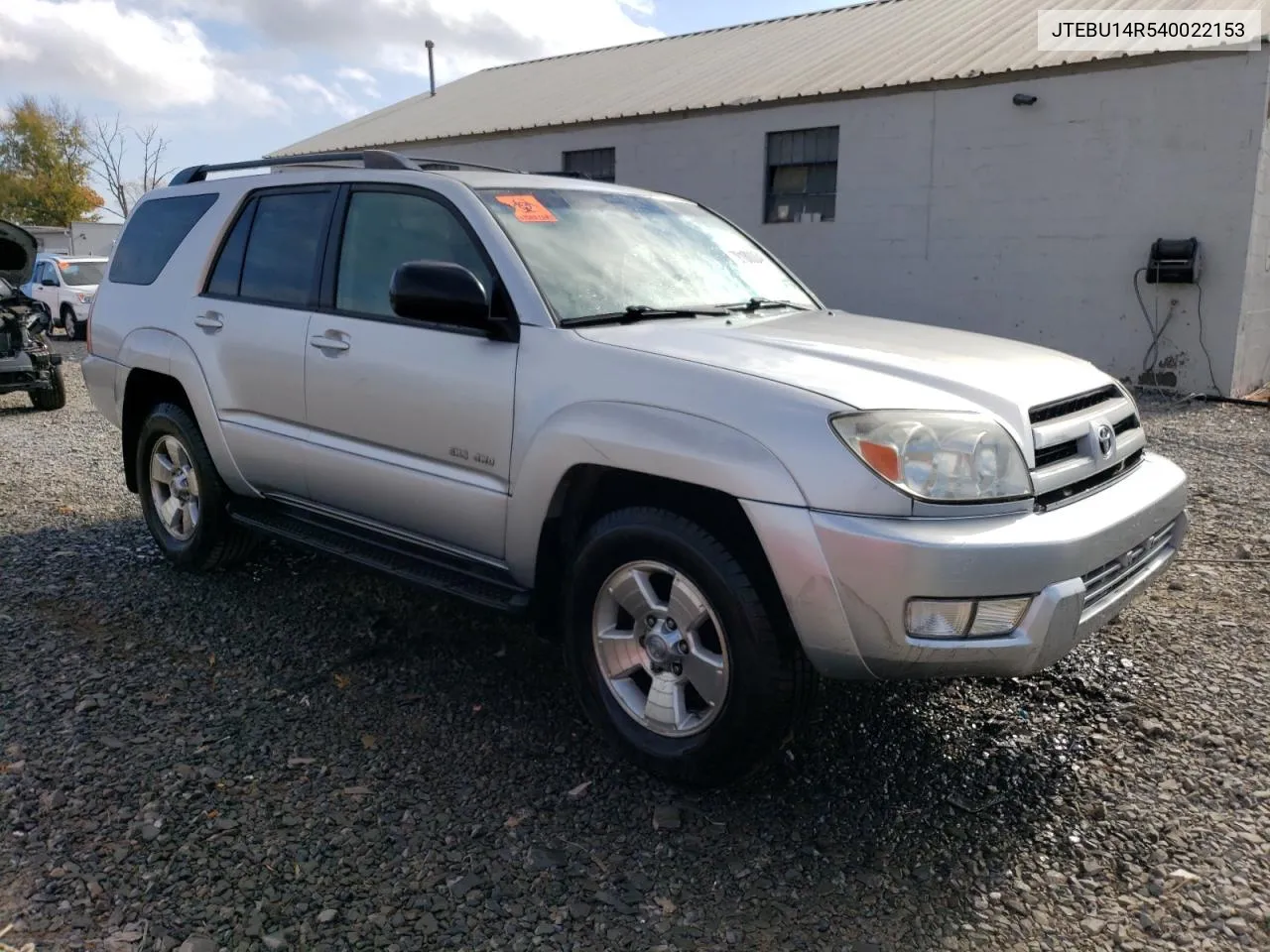 2004 Toyota 4Runner Sr5 VIN: JTEBU14R540022153 Lot: 79180004