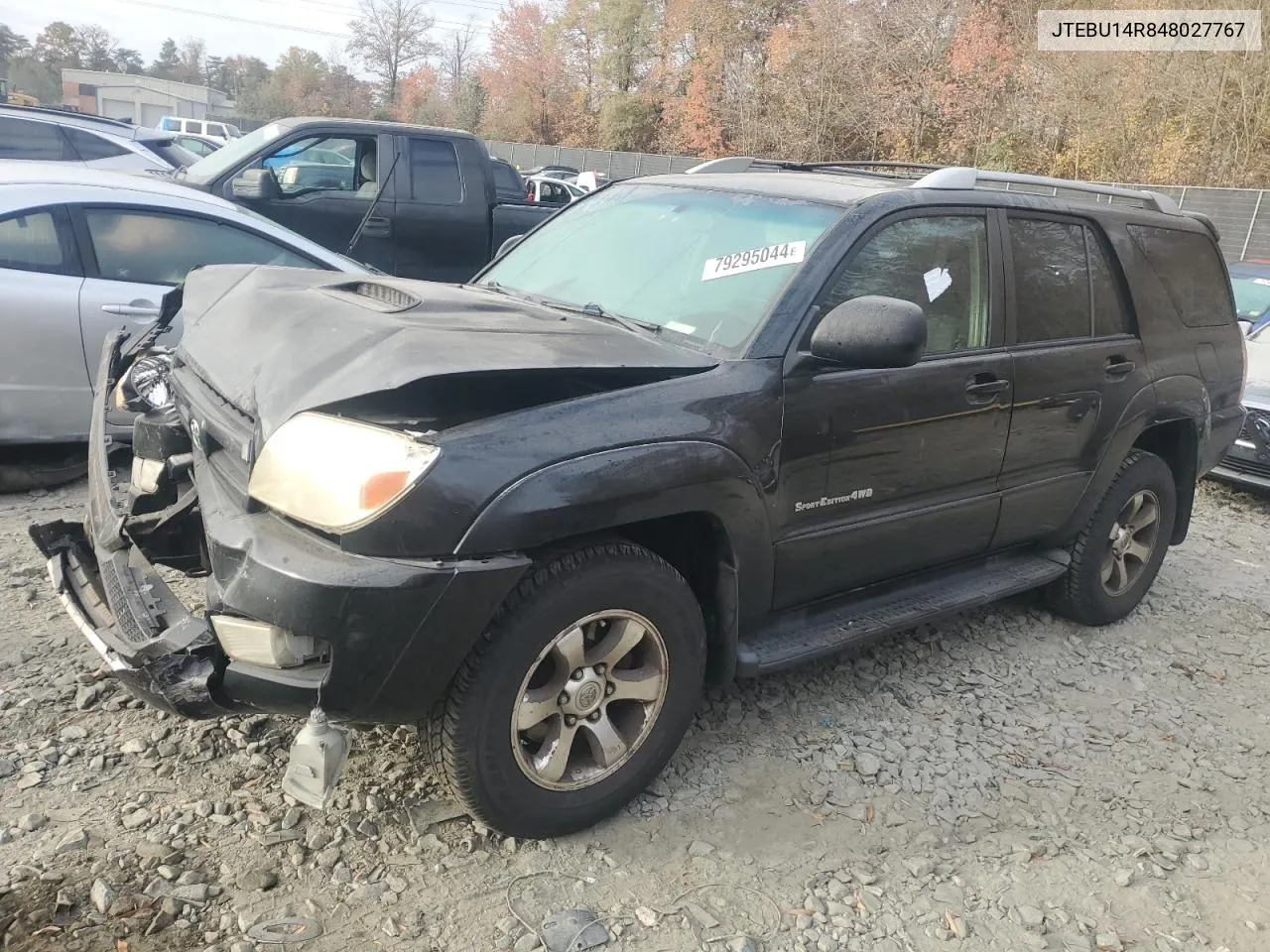 2004 Toyota 4Runner Sr5 VIN: JTEBU14R848027767 Lot: 79295044