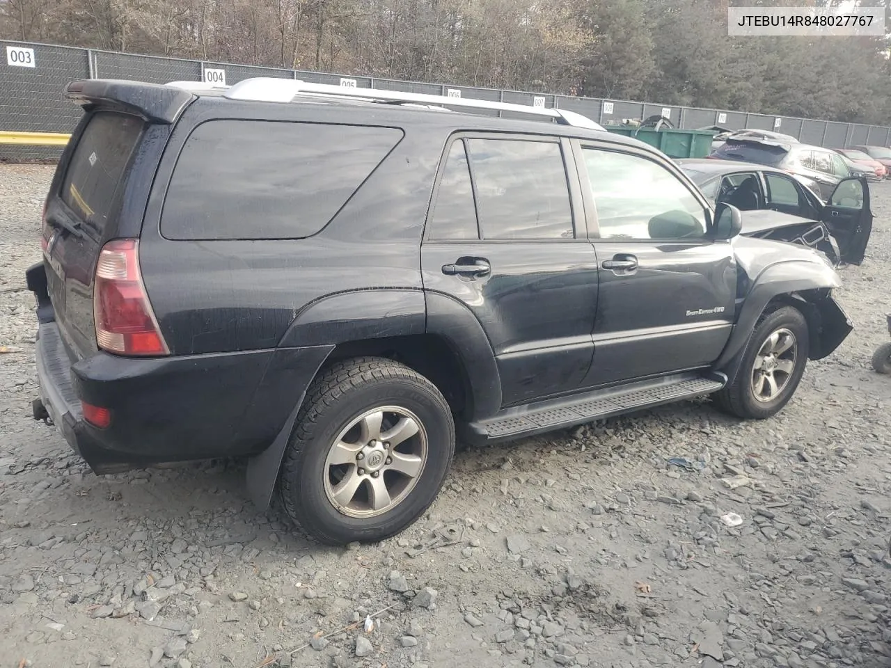 2004 Toyota 4Runner Sr5 VIN: JTEBU14R848027767 Lot: 79295044